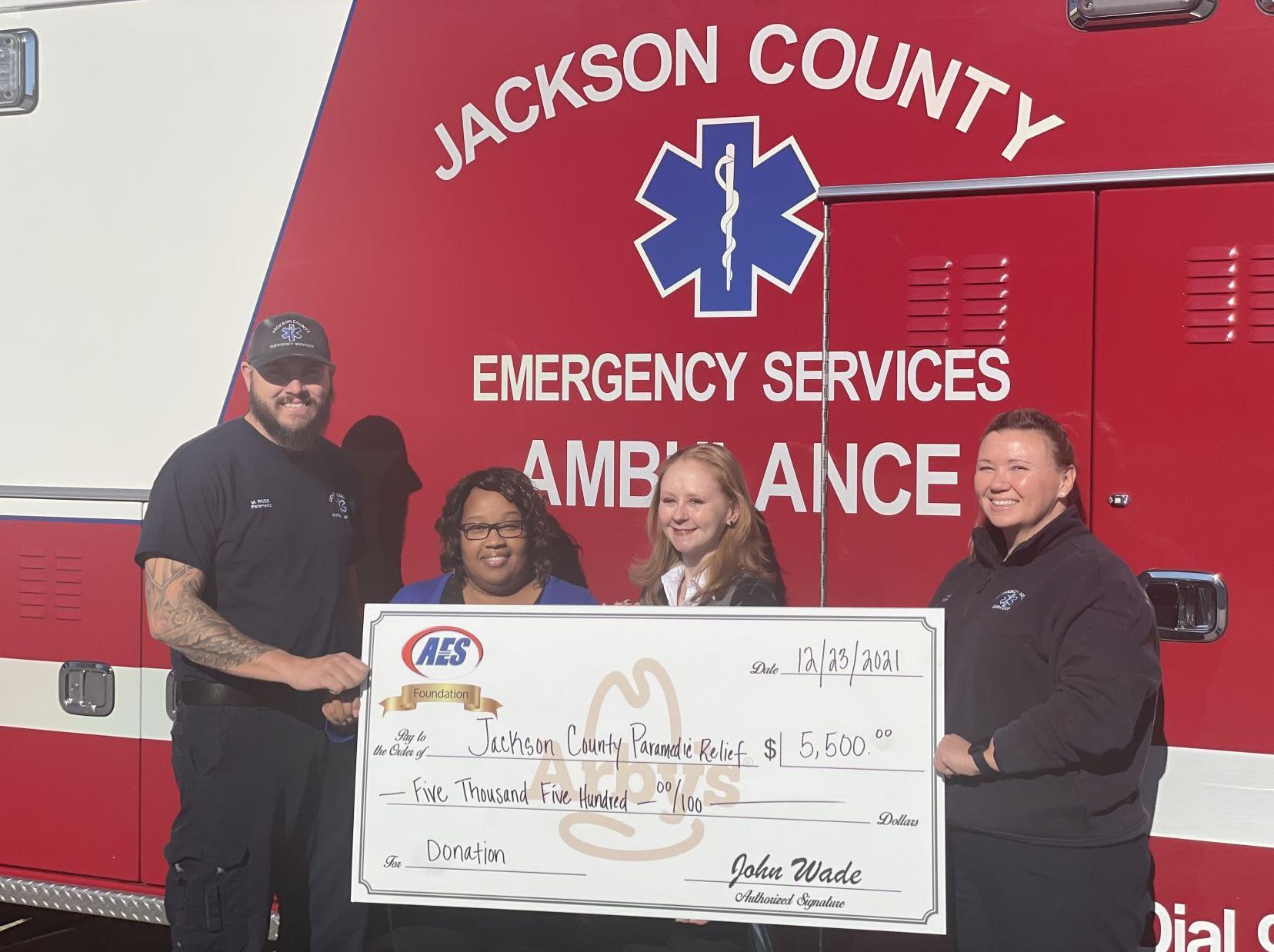 Arby’s donates to county paramedic relief fund
